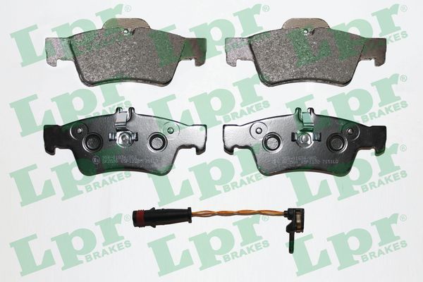 LPR 05P1232A Brake pad set, disc brake