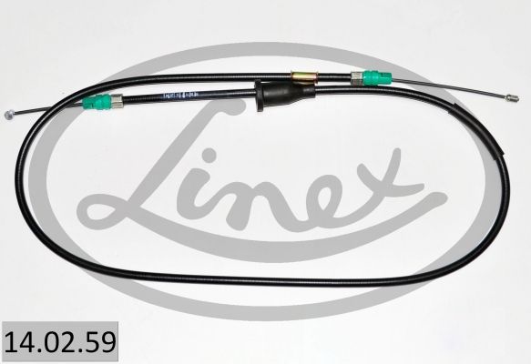 LINEX 14.02.59 Cable pull, parking brake