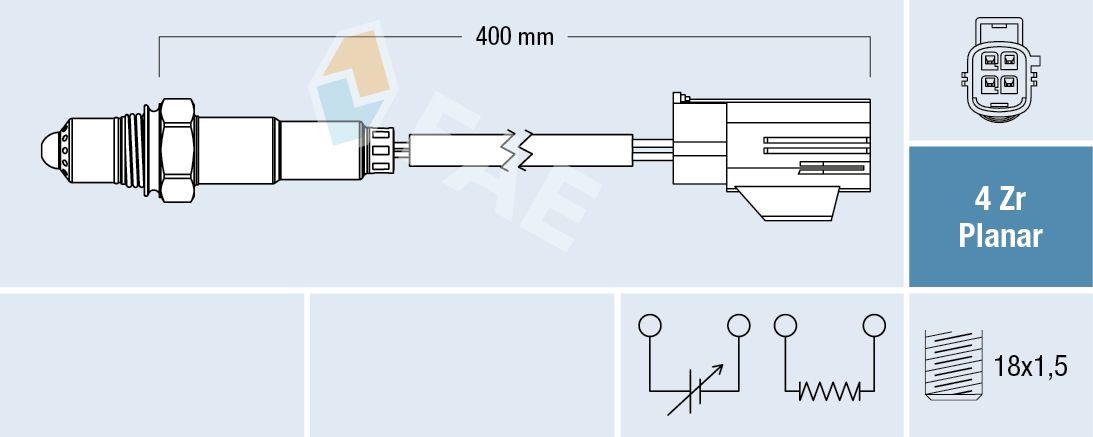 FAE 77774 Oxygen sensor