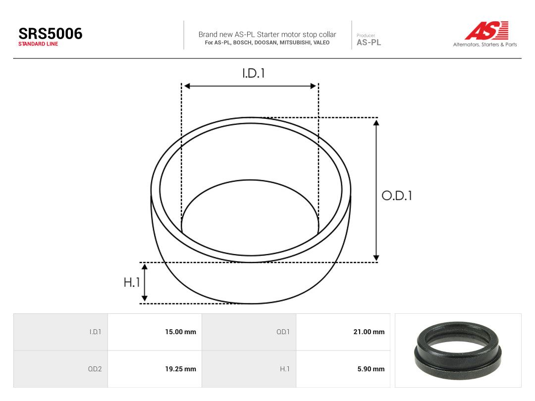 Repair Kit, starter-1