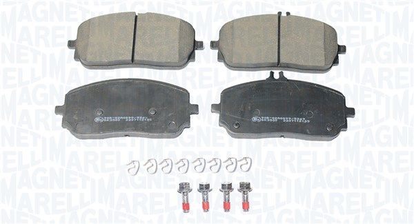 MAGNETI MARELLI 363916061361 Brake pad set, disc brake