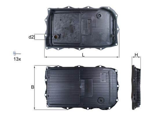 Oil Sump, automatic transmission