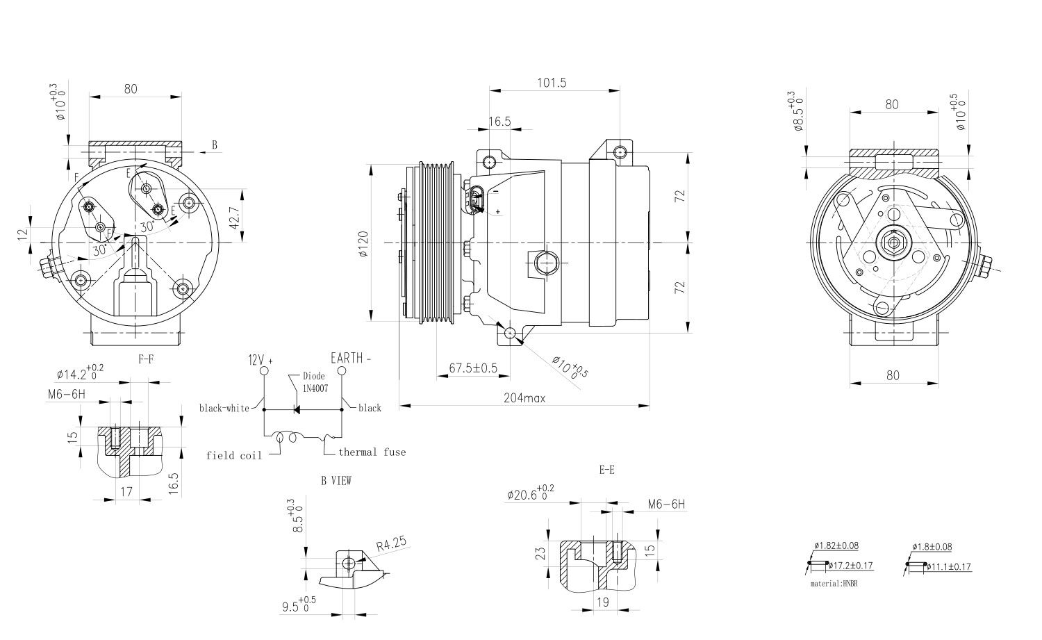 Compressor, air conditioning-5