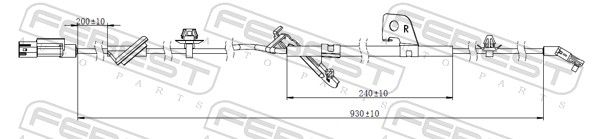 Sensor, wheel speed-1