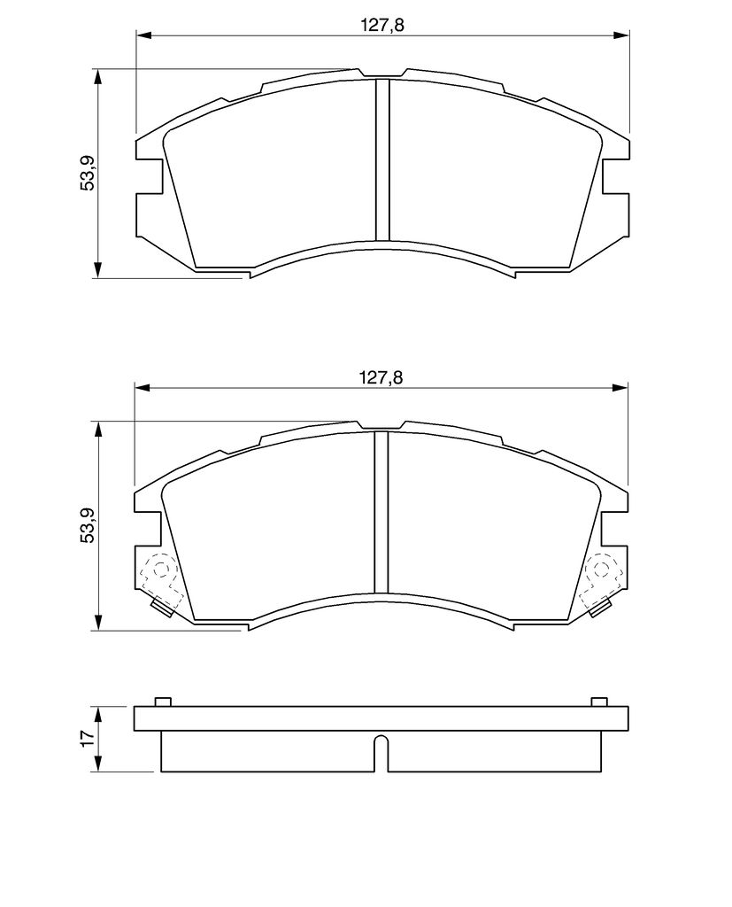 Brake Pad Set, disc brake-4