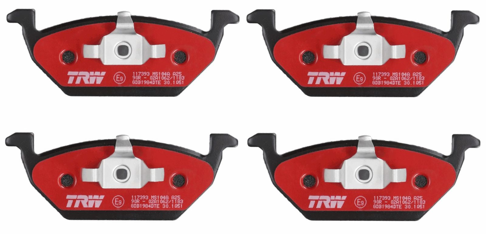 TRW GDB1984DTE Brake pad set, disc brake