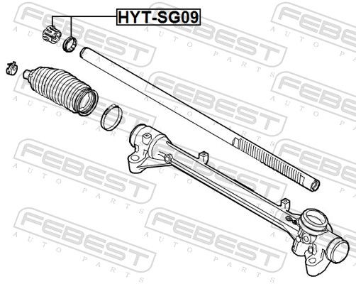 Bush, steering shaft-1