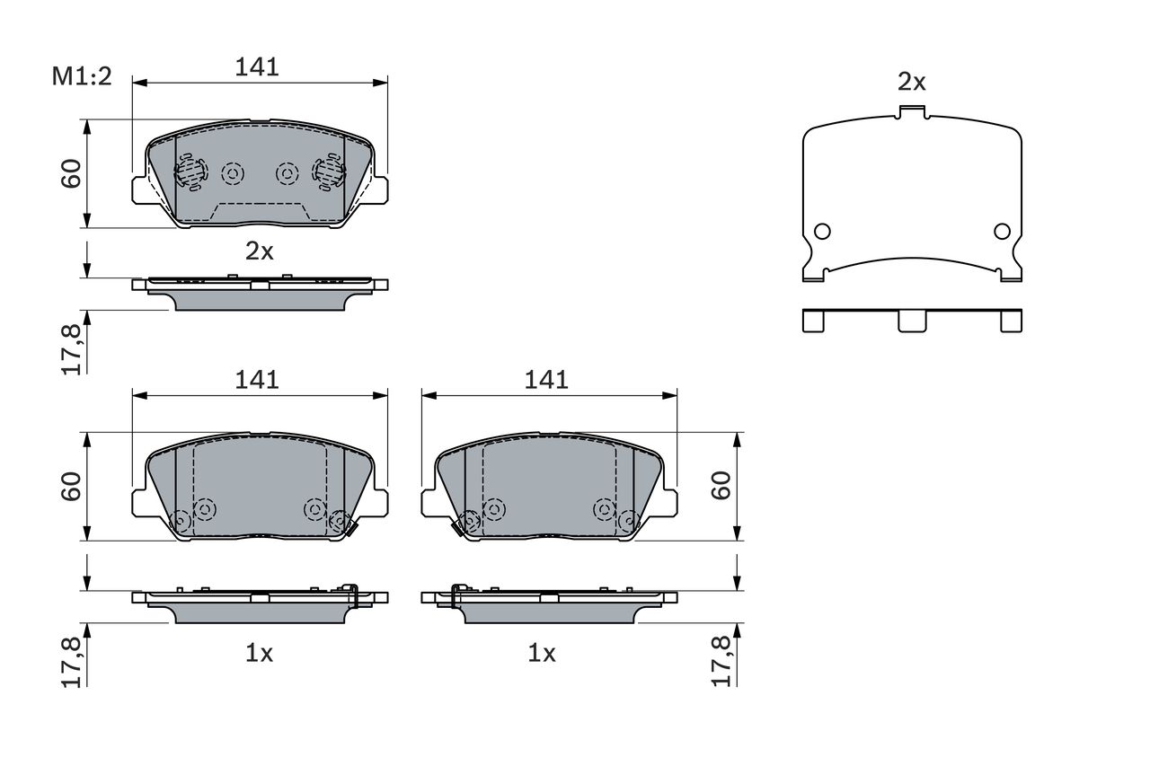 Brake Pad Set, disc brake-4