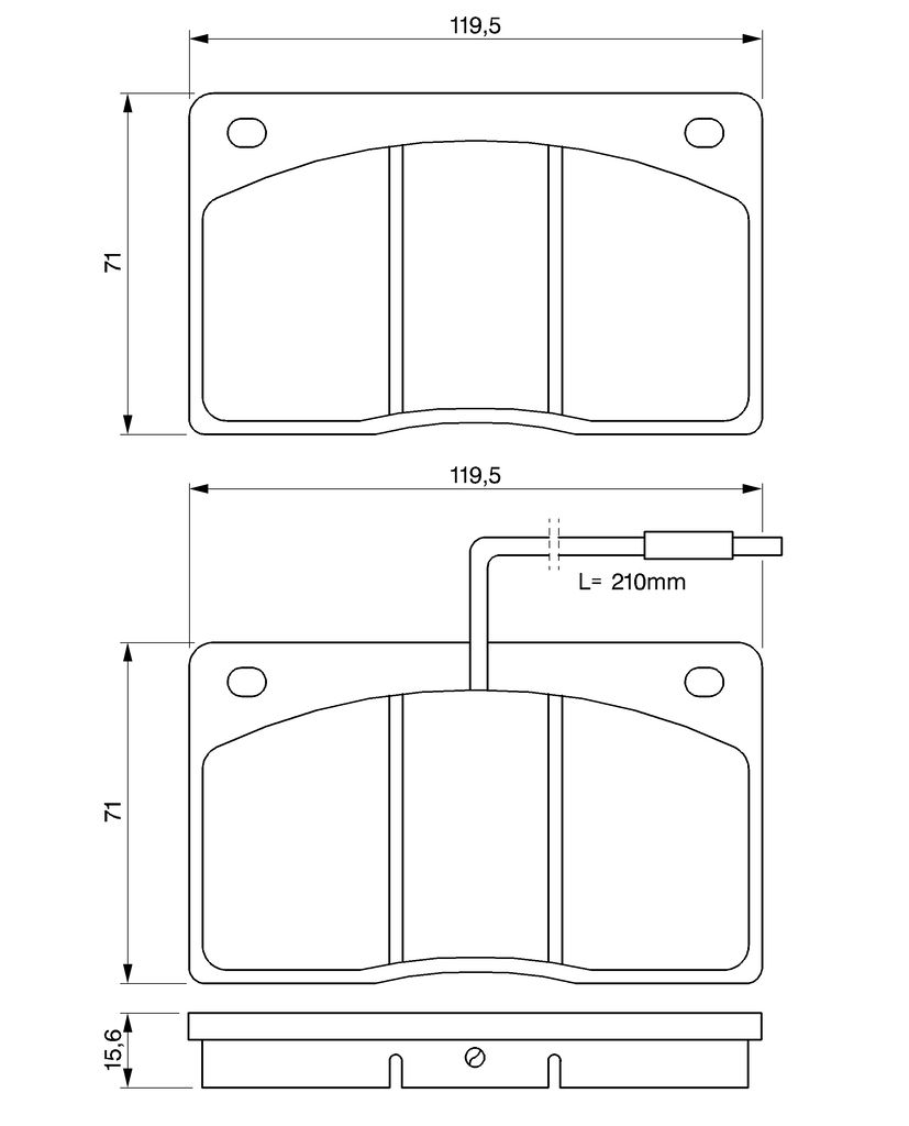 Brake Pad Set, disc brake-4