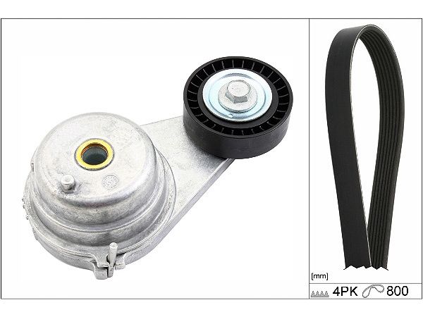 SCHAEFFLER INA 529 0147 10 V-ribbed belt set
