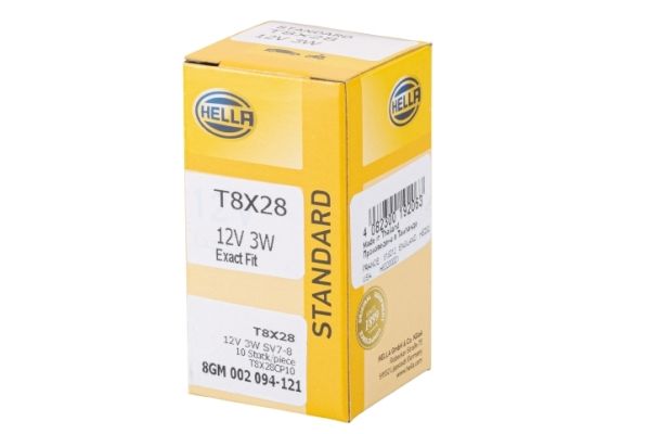 HELLA 8GM 002 094-121 Lemputė, indikatorius
