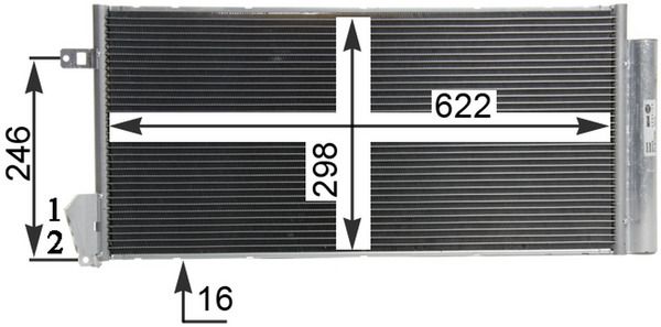 Condenser, air conditioning-7