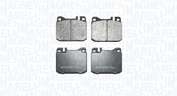 MAGNETI MARELLI 363916061456 Brake pad set, disc brake