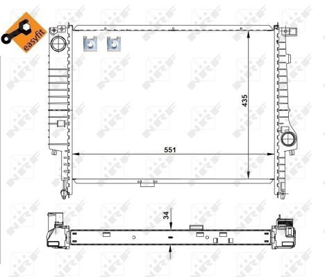 Radiator, engine cooling-6