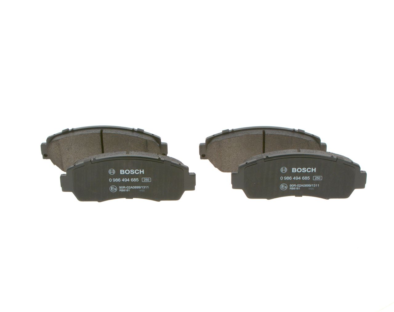 BOSCH 0 986 494 685 Brake pad set, disc brake