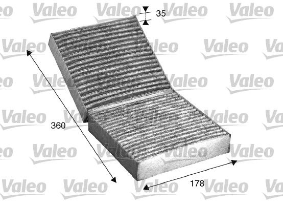 VALEO 715508 Filtras, salono oras