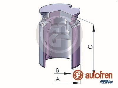 AUTOFREN SEINSA D02523 Piston, brake caliper