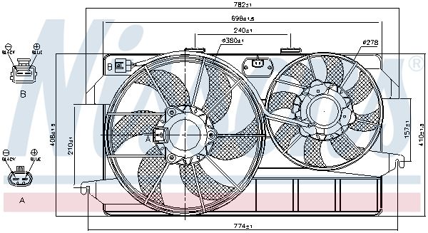Fan, engine cooling-6