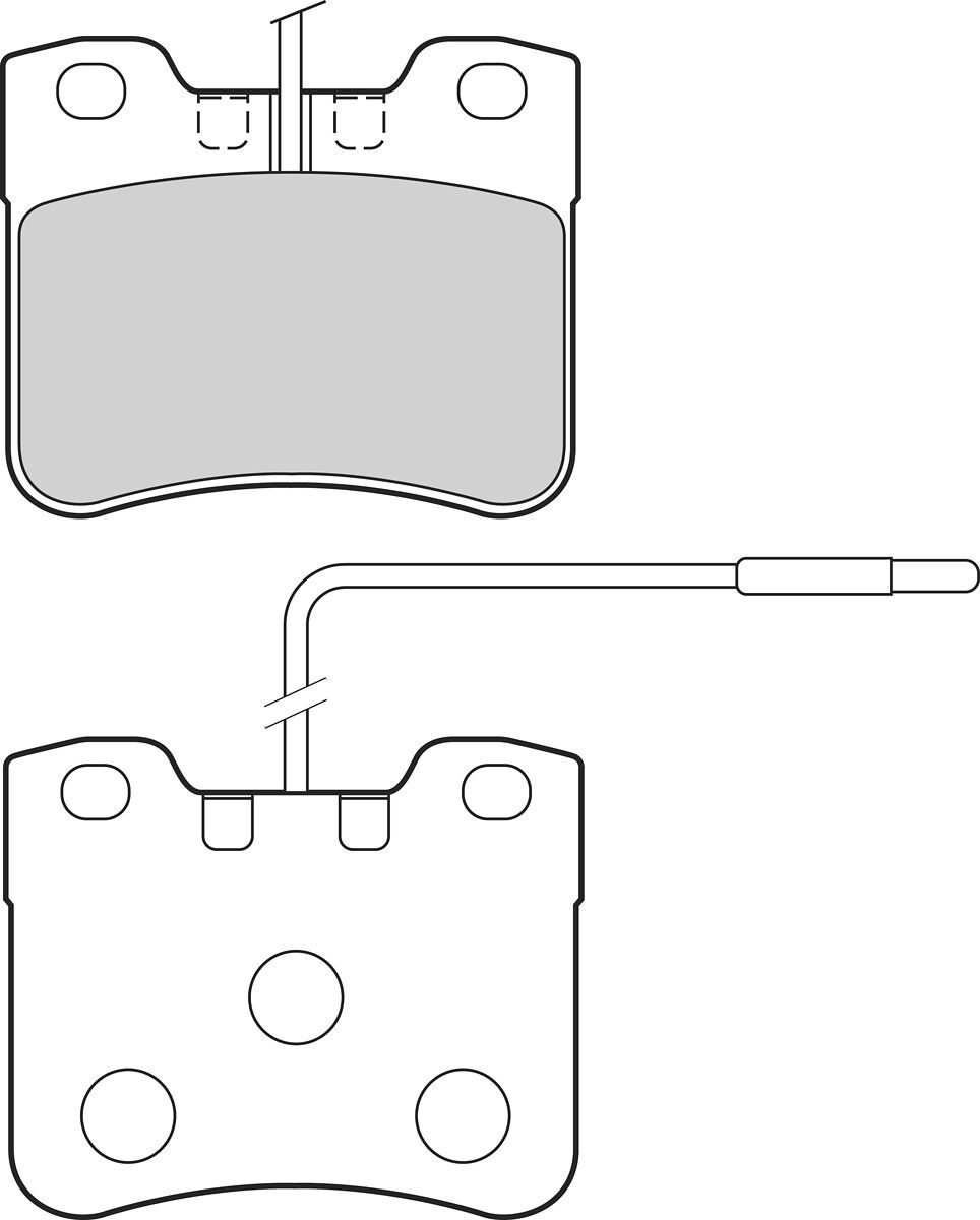 Brake Pad Set, disc brake-1