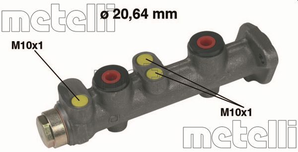 METELLI 05-0066 Brake master cylinder