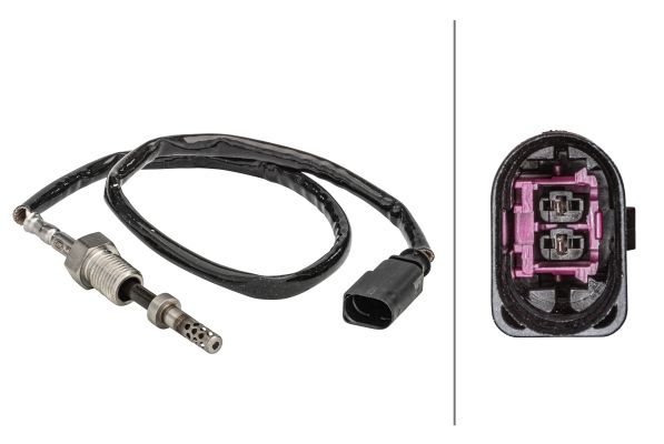 jutiklis, išmetamųjų dujų temperatūra