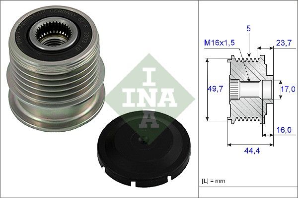 SCHAEFFLER INA 535 0011 10 Alternator freewheel clutch