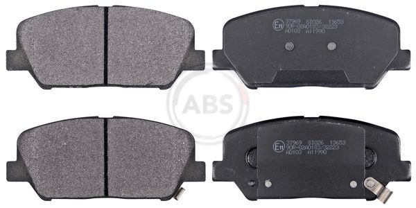 A.B.S. 37969 Brake pad set, disc brake