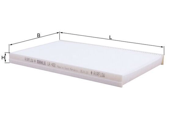 KNECHT LA 422 Filter, cabin air
