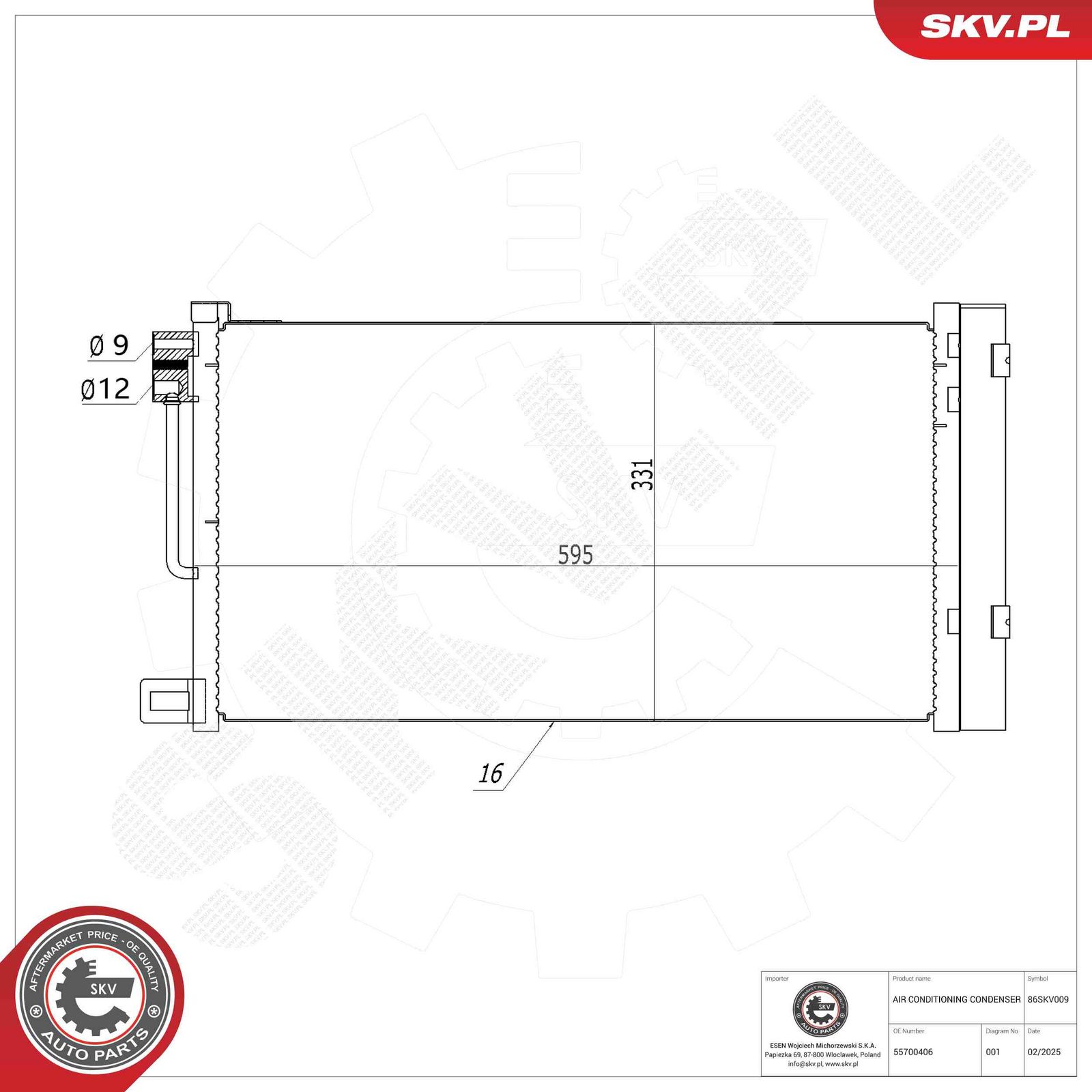 Condenser, air conditioning-4