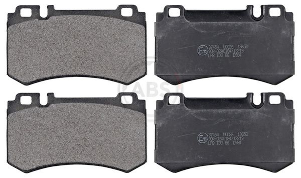 A.B.S. 37454 Brake pad set, disc brake