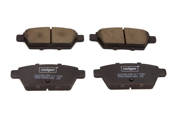 MAXGEAR 19-2992 Brake pad set, disc brake