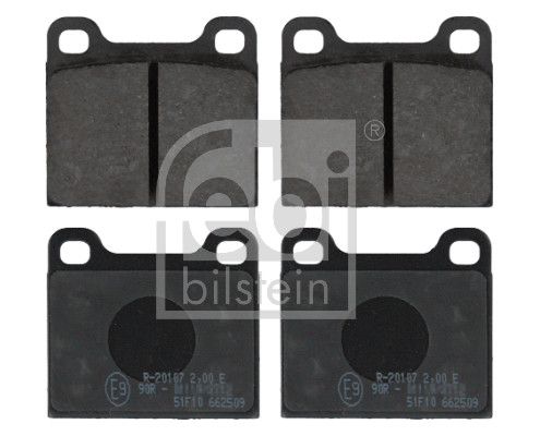 FEBI BILSTEIN 16290 Stabdžių trinkelių rinkinys, diskinis stabdys