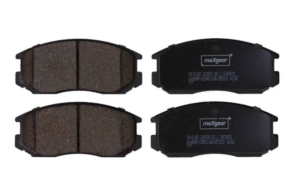 MAXGEAR 19-1143 Brake pad set, disc brake
