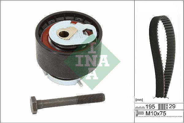 SCHAEFFLER INA 530 0850 10 Timing belt kit