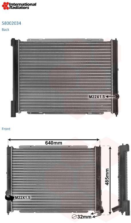 Radiator, engine cooling-1