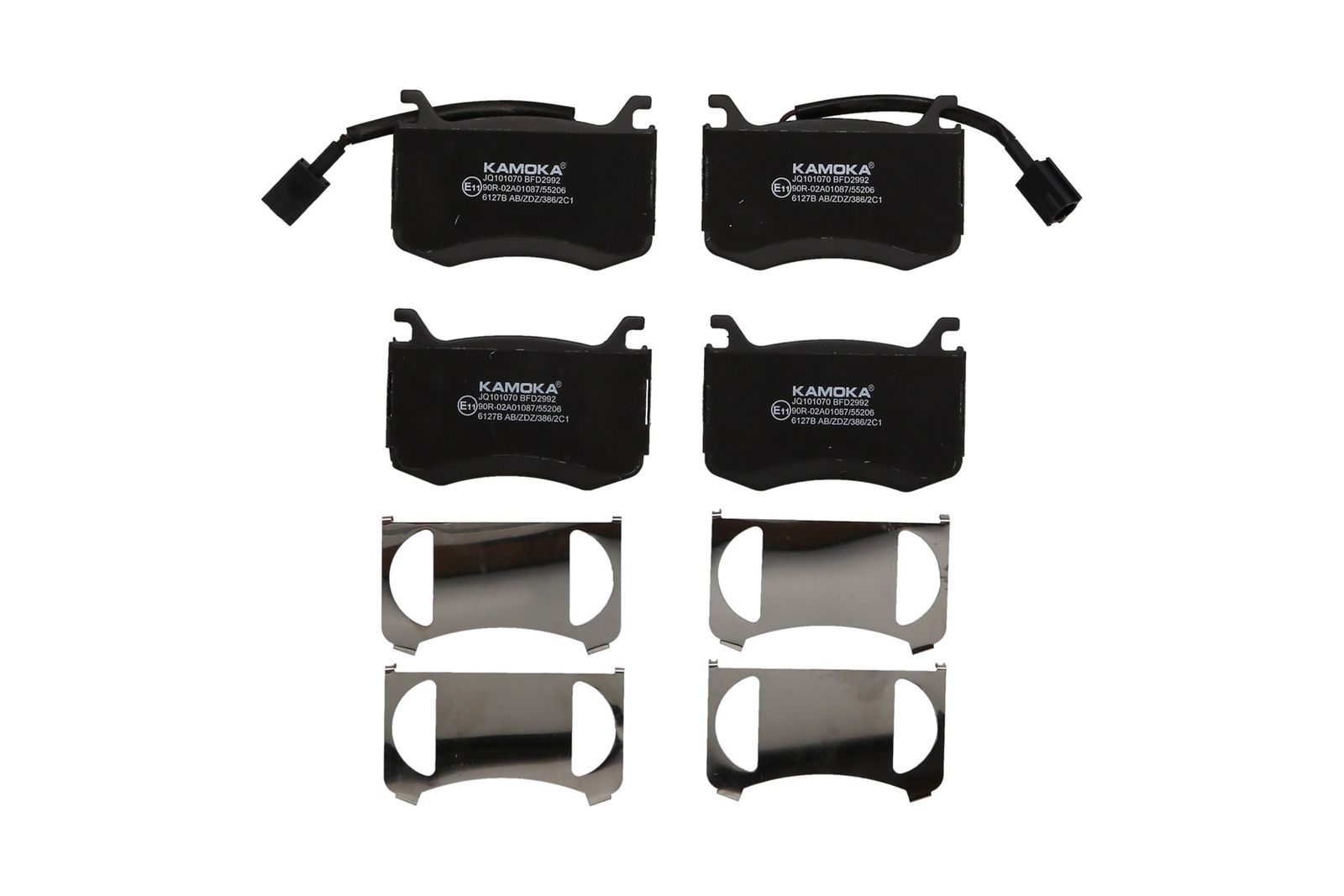 KAMOKA JQ101070 Brake pad set, disc brake