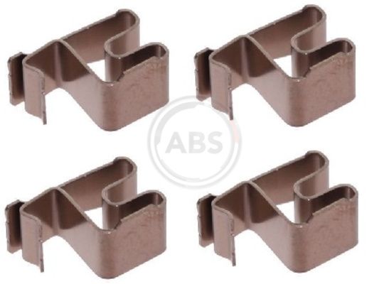 A.B.S. 1219Q Priedų komplektas, diskinių stabdžių trinkelės