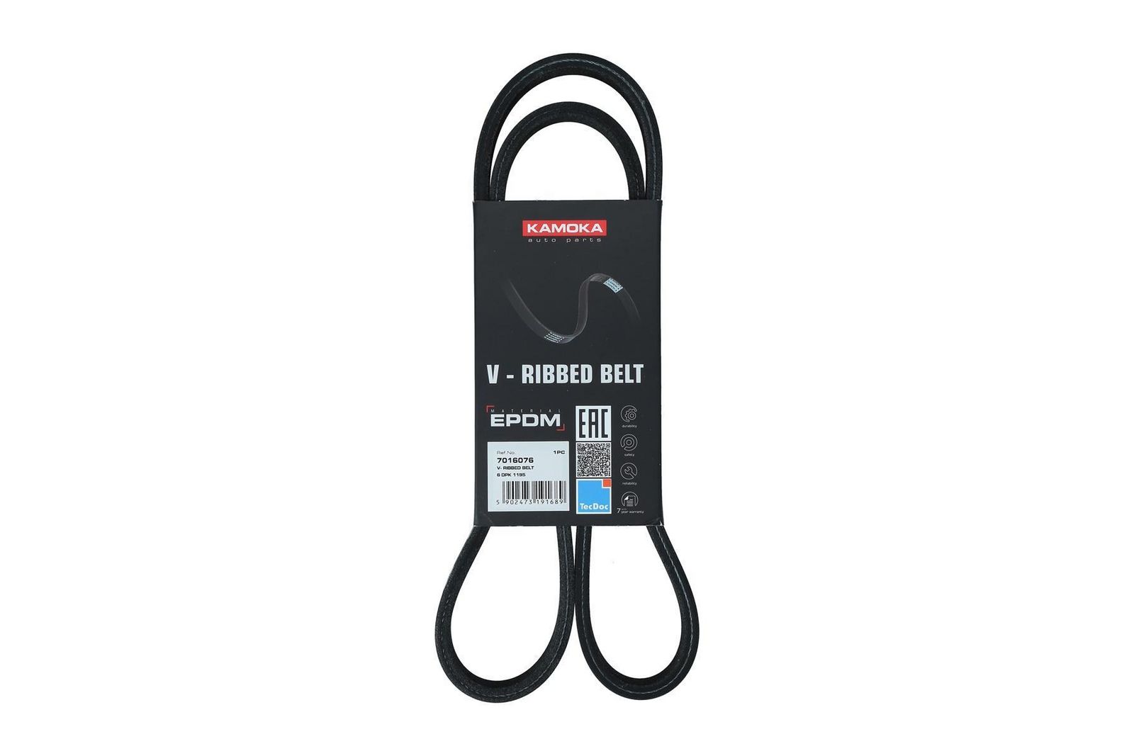 KAMOKA 7016076 V-ribbed belt