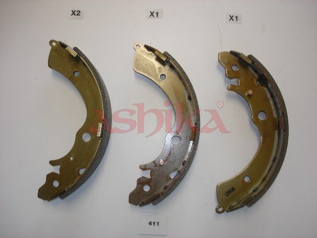 ASHIKA 55-04-411 Brake shoe set