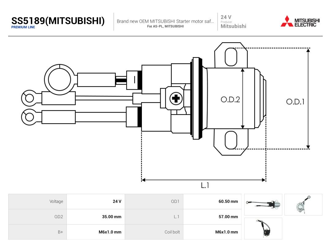Solenoid Switch, starter-3