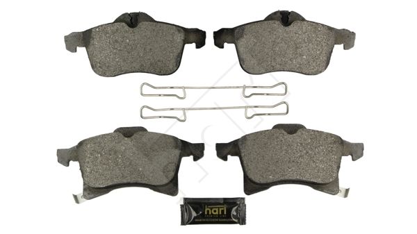 HART 249 185 Stabdžių trinkelių rinkinys, diskinis stabdys