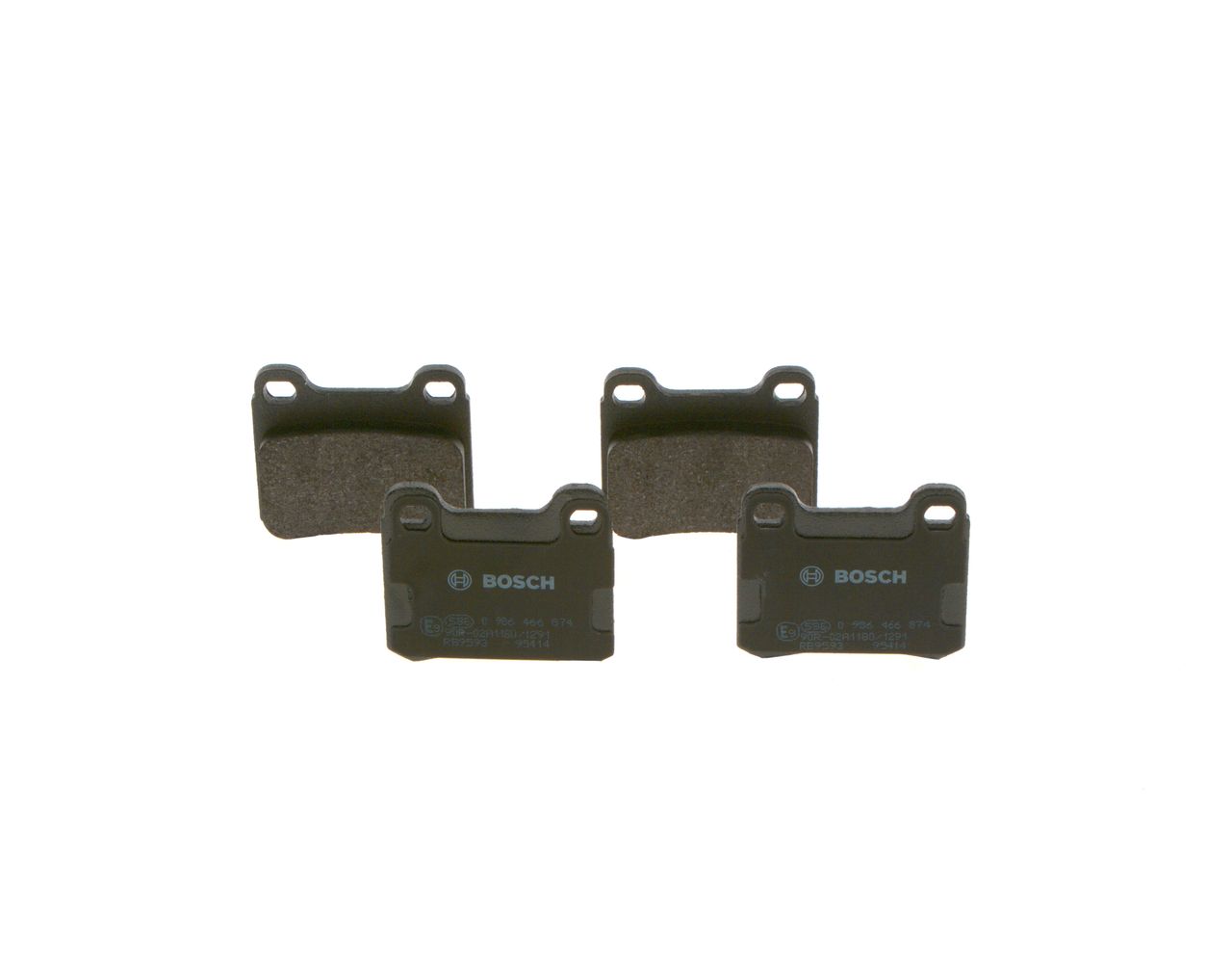 BOSCH 0 986 466 874 Brake pad set, disc brake