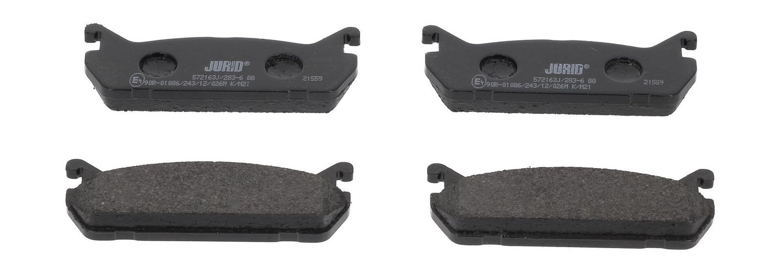 JURID 572163J Brake pad set, disc brake
