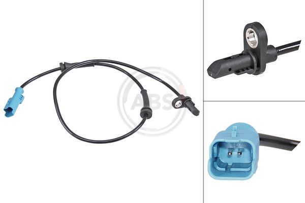 A.B.S. 30942 Sensor, wheel speed