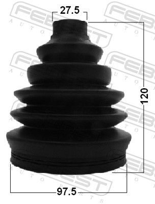 Bellow Kit, drive shaft-1
