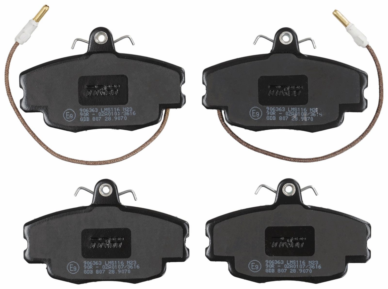 stabdžių trinkelių rinkinys, diskinis stabdys-3