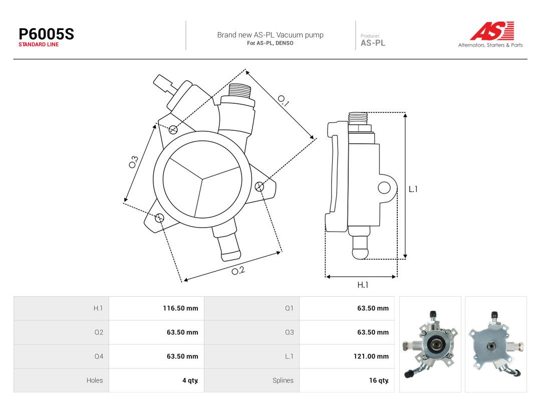 Vacuum Pump, braking system-2