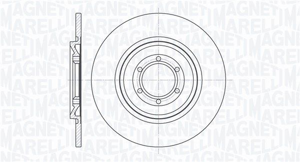 MAGNETI MARELLI 361302040215 Brake disc