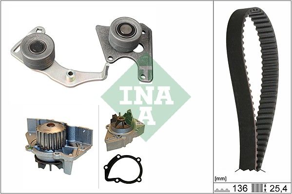 SCHAEFFLER INA 530 0096 31 Water pump & timing belt kit