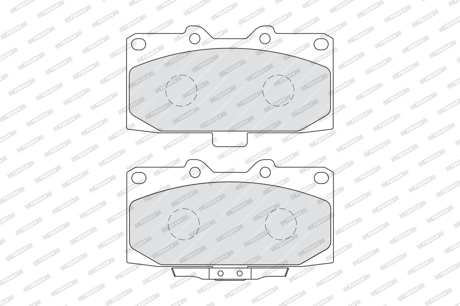 Brake Pad Set, disc brake-1